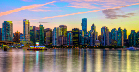 Vancouver utsikt.