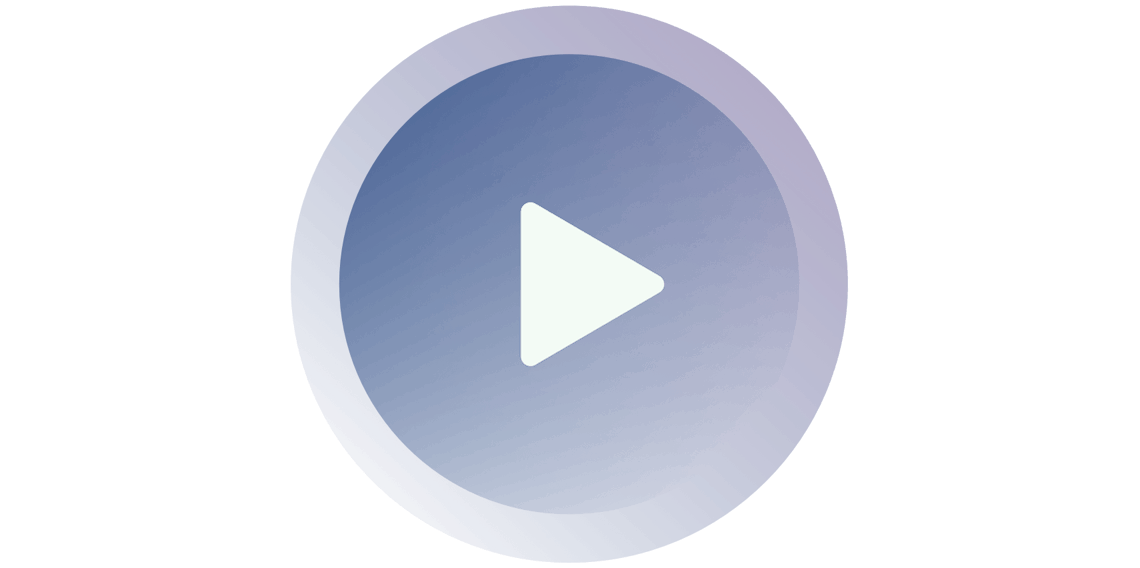 Blue play button.