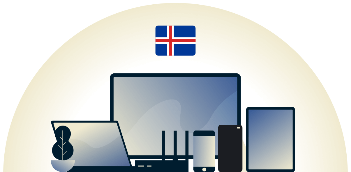 Island-VPN schützt eine Vielzahl von Geräten.